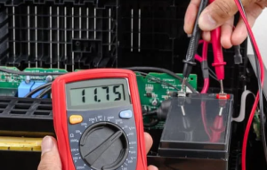Steps to Test the PSU with a Multimeter